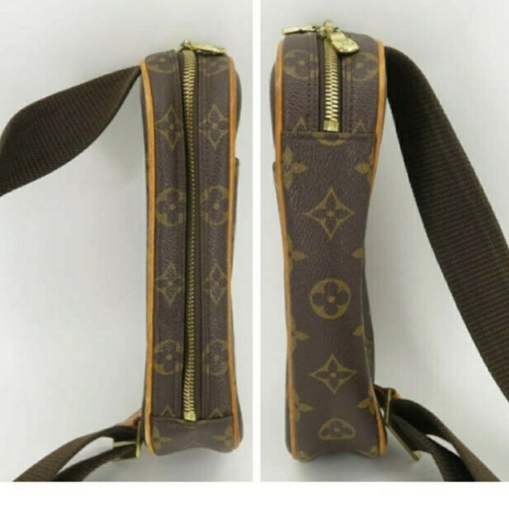 100% Auth Louis Vuitton Pochette Gange Bum Bag - Picture 4 of 8